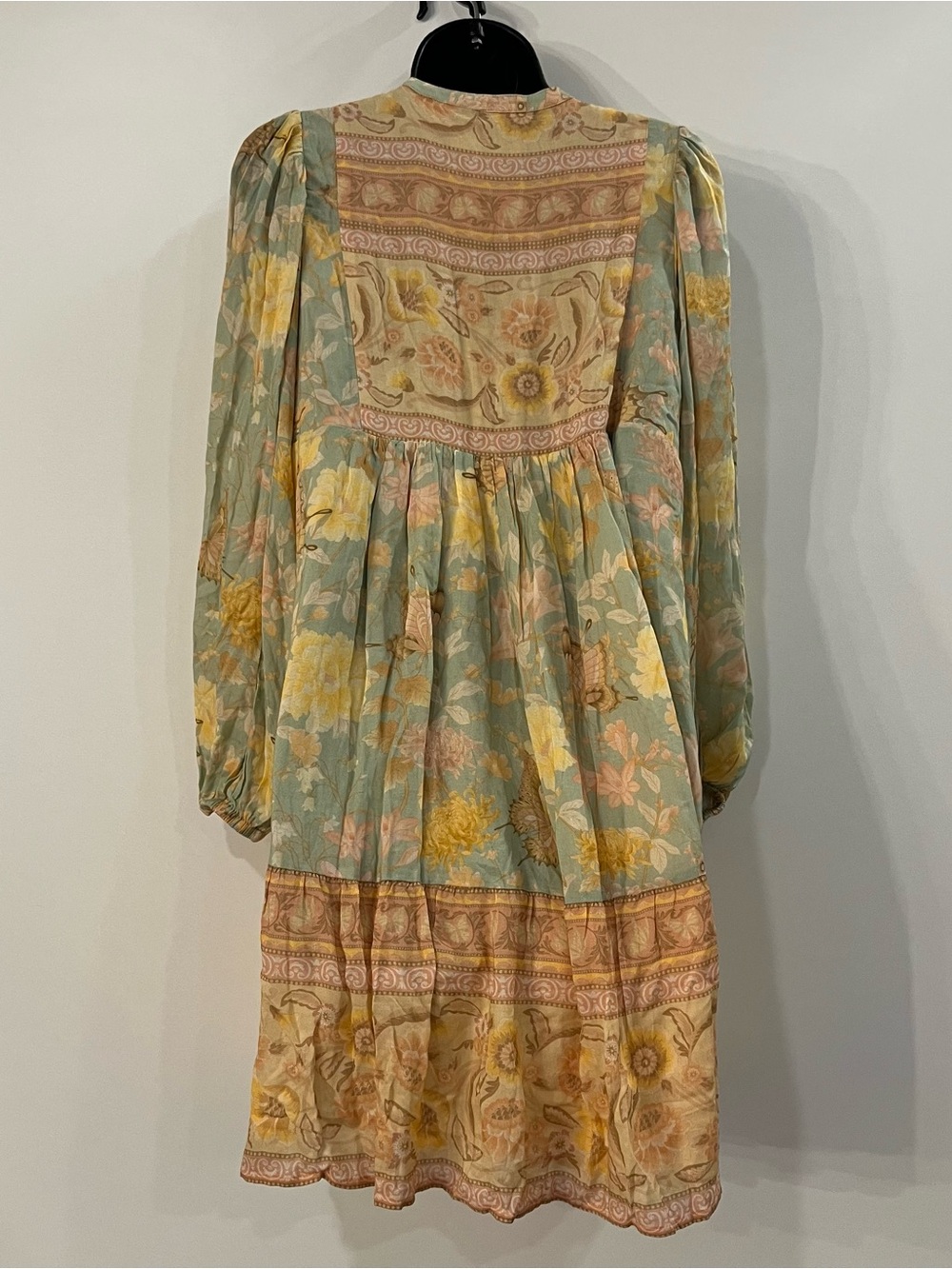 Spell Butterfly Boho Tunic Dress Botanical Mini Dress Size XS - Picture 8 of 11